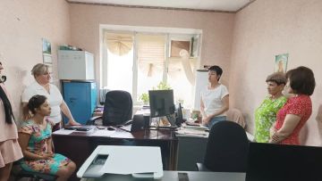 Заместитель Главы Администрации округа провела рабочую встречу с трудовым коллективом ГУП ДНР "Тельмановский лесхоз" в Тельманово