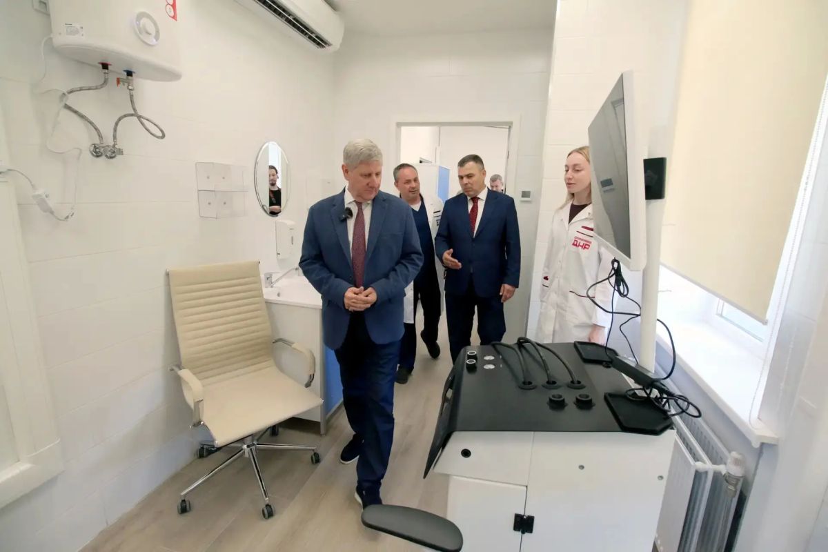 Продолжаем системно обновлять объекты здравоохранения, делая медицинскую помощь качественнее и доступнее для наших жителей Продолжаем системно обновлять объекты здравоохранения, делая медицинскую помощь качественнее и доступнее для наших жителей