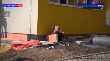 Олег Трофимов: Детский сад № 319 в Донецке готовится к открытию после реконструкции