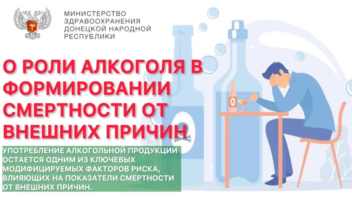 О РОЛИ АЛКОГОЛЯ В ФОРМИРОВАНИИ СМЕРТНОСТИ ОТ ВНЕШНИХ ПРИЧИН