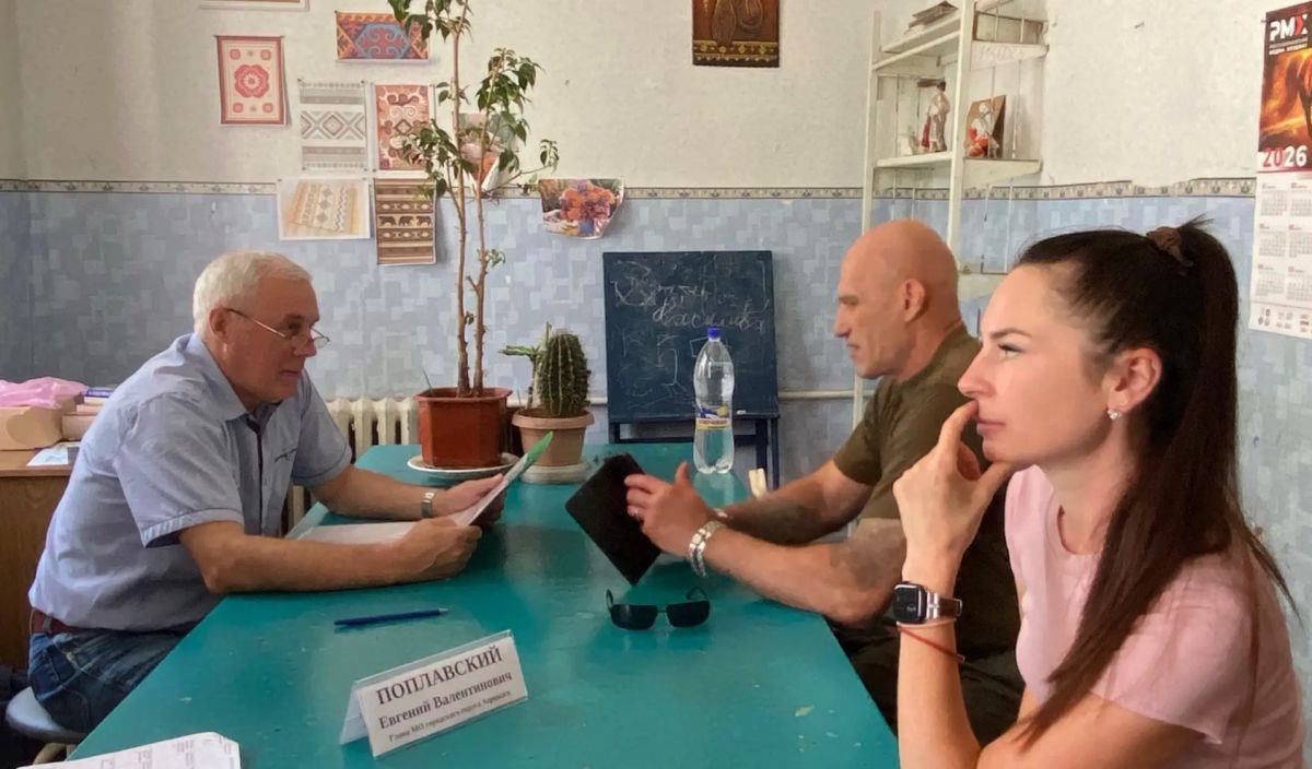 Евгений Поплавский: Провел прием граждан по личным вопросам в отделении филиала государственного фонда "Защитники Отечества"