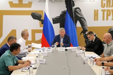 Андрей Чертков: По поручению Главы Республики провёл первое заседание Морского совета ДНР