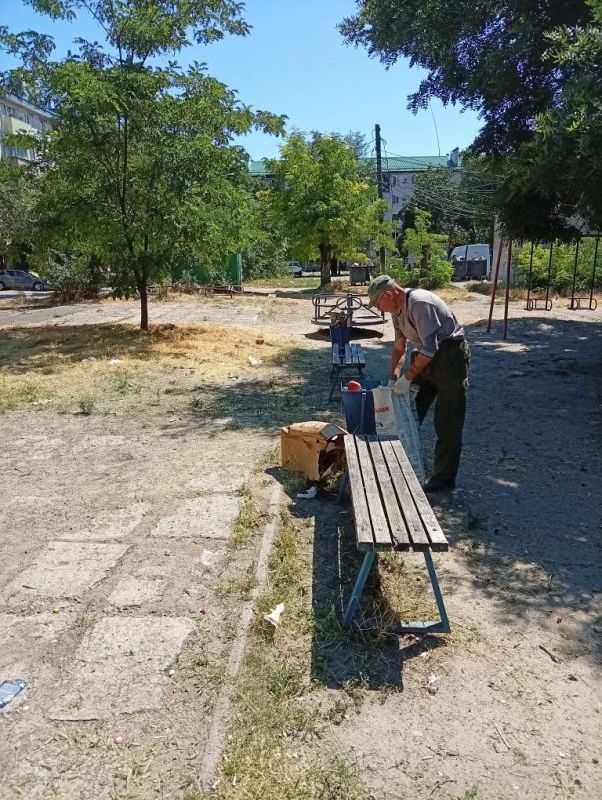Навели порядок еще на 22 придомовых территориях Навели порядок еще на 22 придомовых территориях