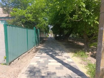Амвросиевка преображается: масштабные работы по благоустройству благодаря национальному проекту «Инфраструктура для жизни»