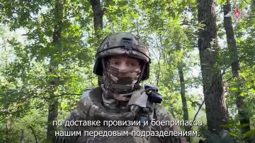 Минобороны России: Командир инженерного батальона 45-й отдельной инженерной бригады группировки «Запад» с позывным «Зима» рассказал о боевой работе подразделений в Красном Лимане