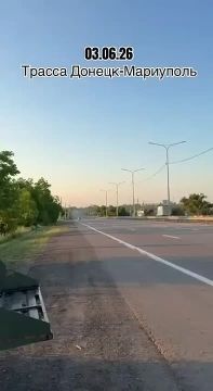 Даниил Безсонов: Беспилотник "Хорнет" над трассой Донецк - Мариуполь