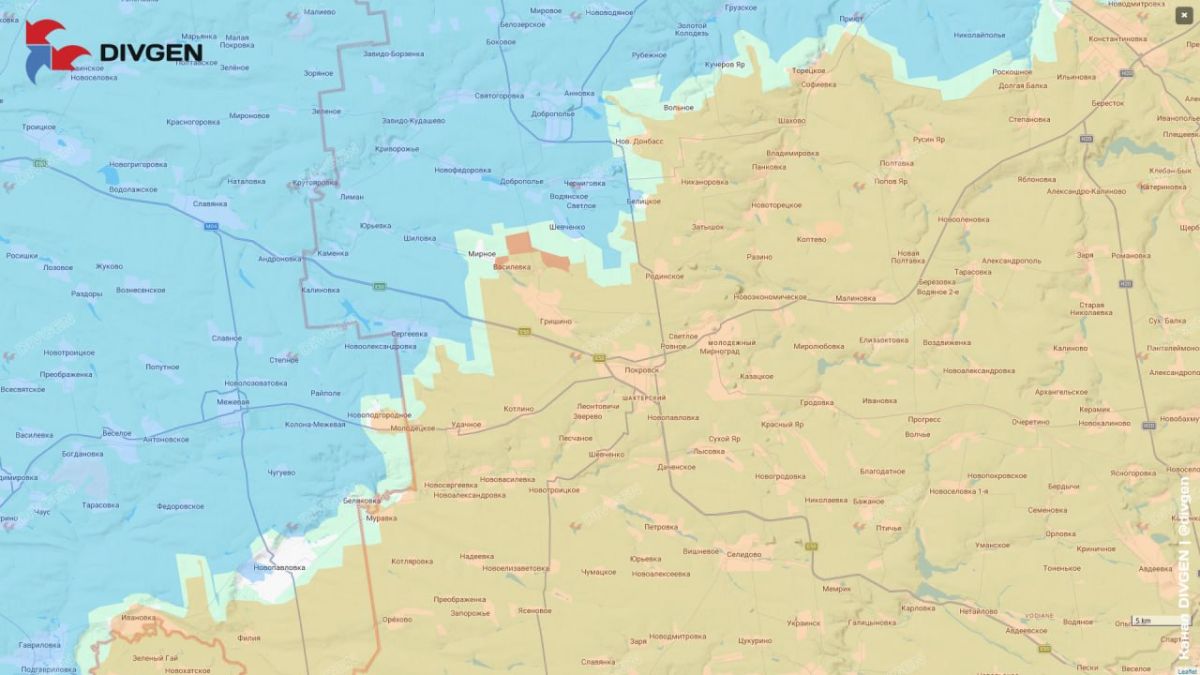 Подразделения группировки войск «Центр» взяли село Василевка к югу от города Доброполье в ДНР Подразделения группировки войск «Центр» взяли село Василевка к югу от города Доброполье в ДНР