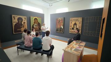 06.07.2026 г. в Волновахском окружном историко – краеведческом музее прошла познавательная программа по выставке экспозиции «Лики русской иконы», посвященная празднику Рождества Иоанна Предтечи: «Иоанн Предтеча»