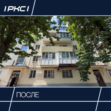 В Мариуполе восстановили жилой дом в переулке Днепропетровском