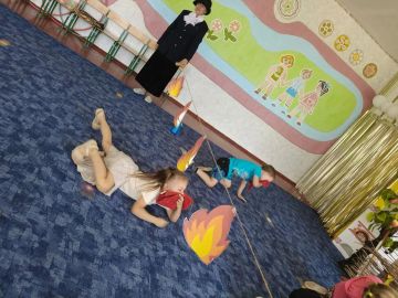 В ГБДОУ "ДЕТСКИЙ САД № 32 "ЖАР-ПТИЦА" Г.О. ТОРЕЗ" прошло мероприятие по пожарной безопасности