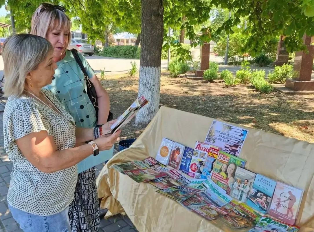 Лето с книгой: библиотеки Мангушского округа открыли литературные площадки для детей Лето с книгой: библиотеки Мангушского округа открыли литературные площадки для детей