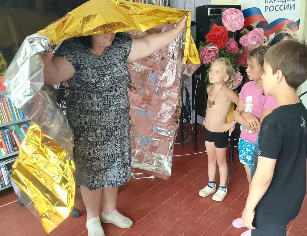 В селе Осыково прошел квиз по безопасности при атаке БПЛА В селе Осыково прошел квиз по безопасности при атаке БПЛА