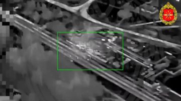 Появилось видео удара по воинскому эшелону ВСУ