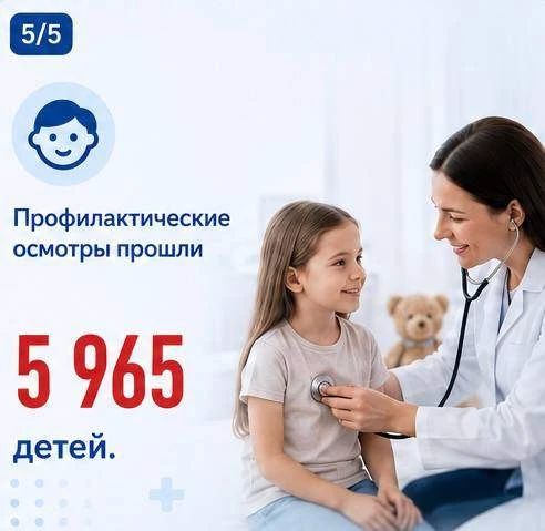 Профилактические осмотры детей - важный инструмент контроля роста и развития, а также раннего выявления возможных нарушений, которые легче скорректировать при своевременном обращении к специалистам, отметила вице-премьер... Профилактические осмотры детей - важный инструмент контроля роста и развития, а также раннего выявления возможных нарушений, которые легче скорректировать при своевременном обращении к специалистам, отметила вице-премьер...