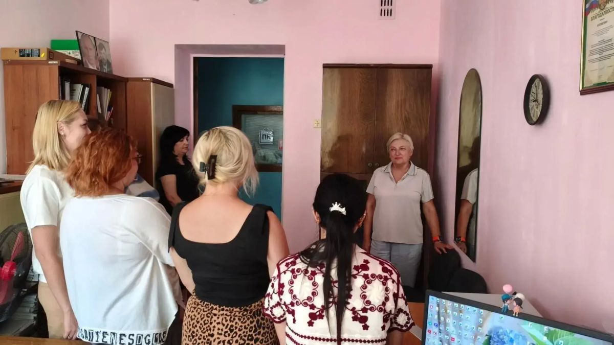 В Калининском районе Горловки состоялись встречи с трудовыми коллективами В Калининском районе Горловки состоялись встречи с трудовыми коллективами