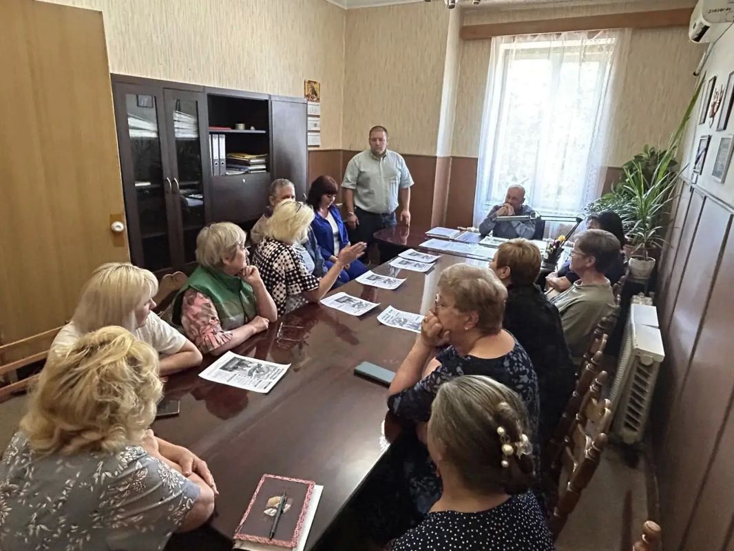 В Калининском районе Горловки состоялись встречи с трудовыми коллективами В Калининском районе Горловки состоялись встречи с трудовыми коллективами