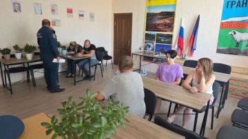 Сегодня начальник Гранитненского территориального отдела провел встречу с жителями села Гранитное