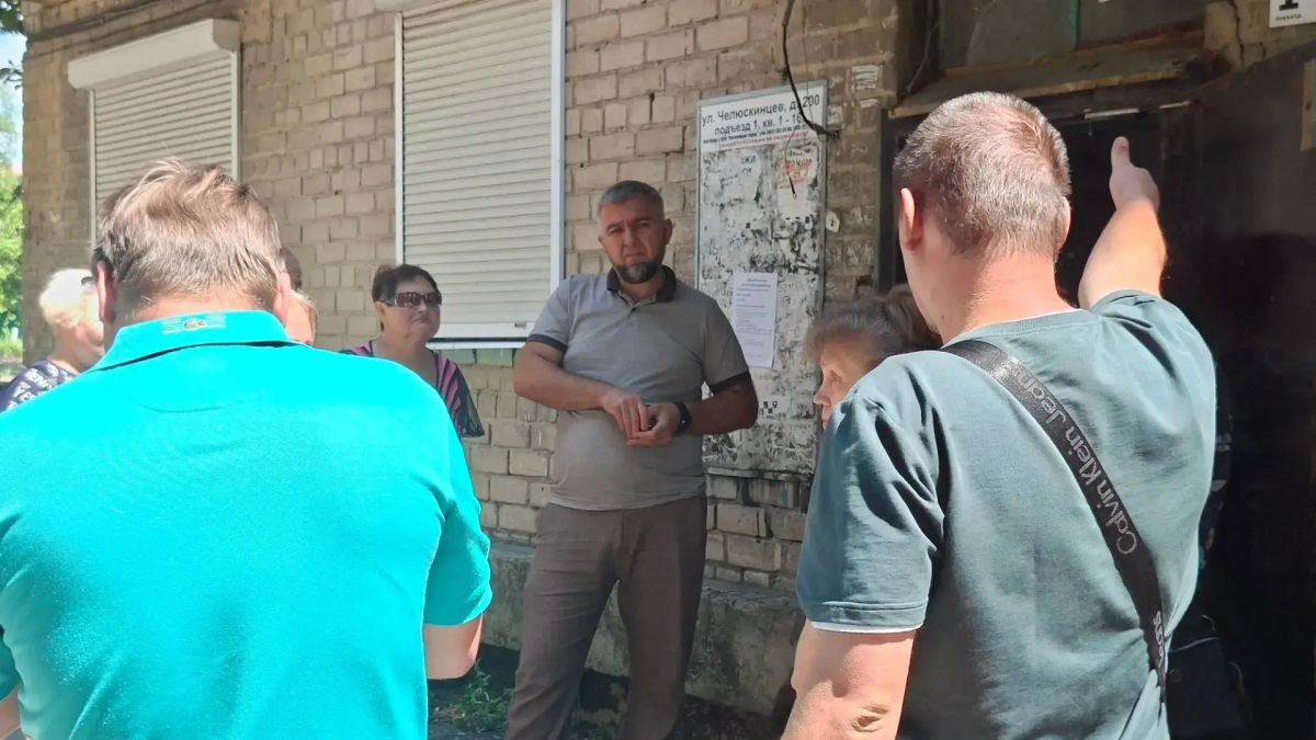 Валентин Левченко: На ул. Челюскинцев избран старший по дому: встреча в рамках проекта «Управдом»