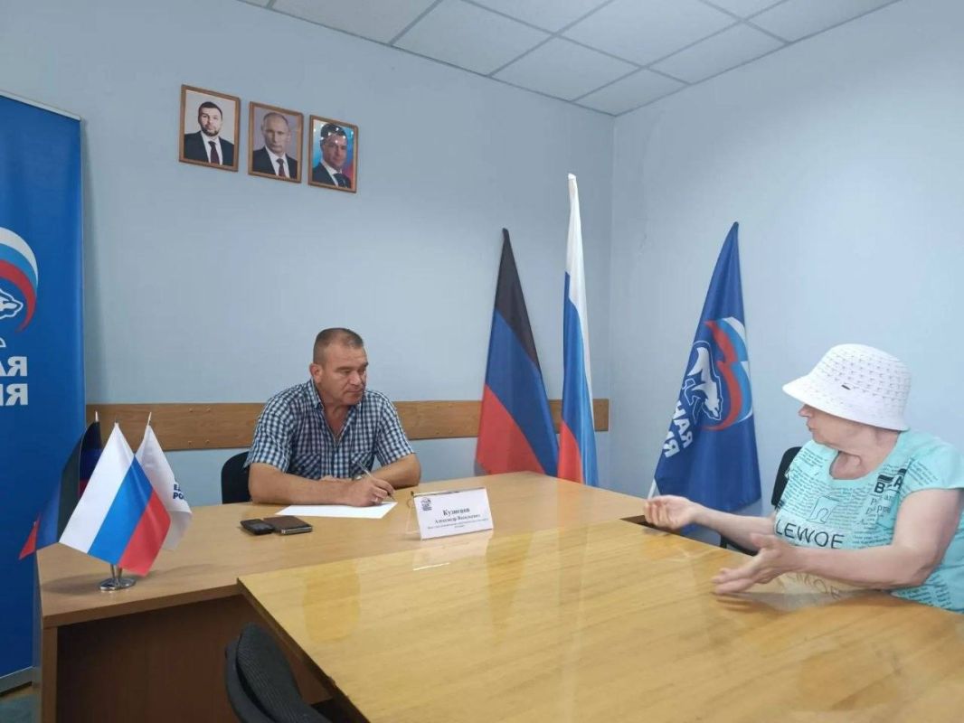 Александр Кузнецов провёл приём граждан в Иловайске