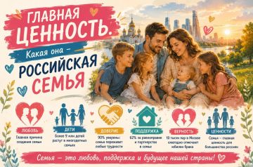 Главная ценность. Какая она — российская семья