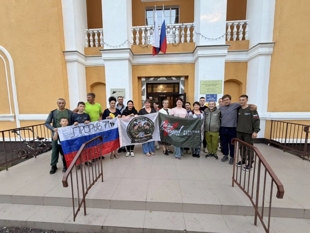 Тульские волонтеры доставили гуманитарную помощь детям в ДНР