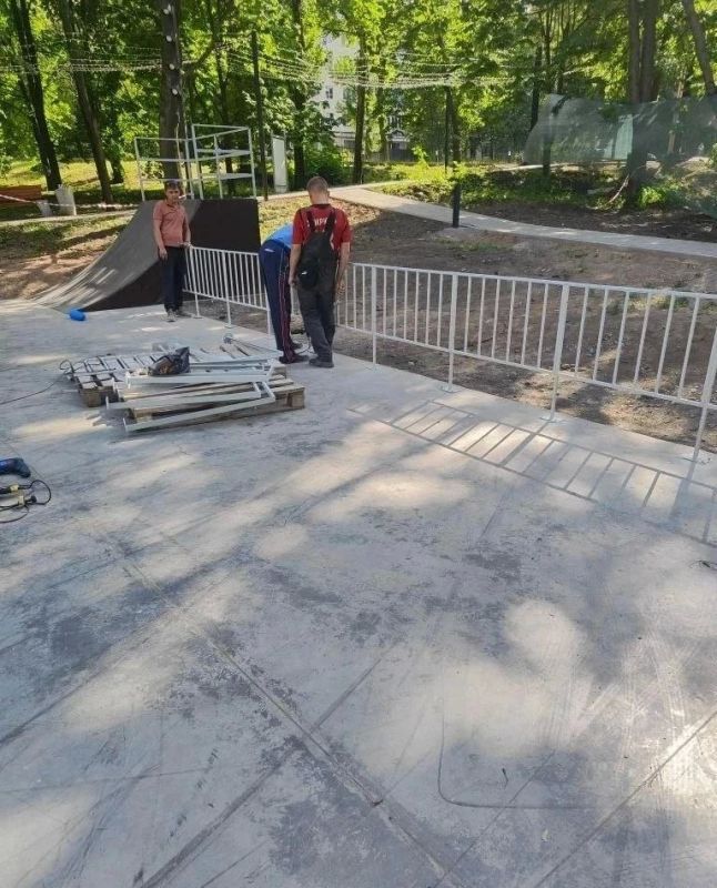 Строительство парка «Машиностроитель» выходит на финишную прямую Строительство парка «Машиностроитель» выходит на финишную прямую
