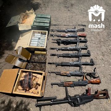Силовики наткнулись на внушительный схрон боеприпасов, которые оставили отступающие украинские военные под Донецком