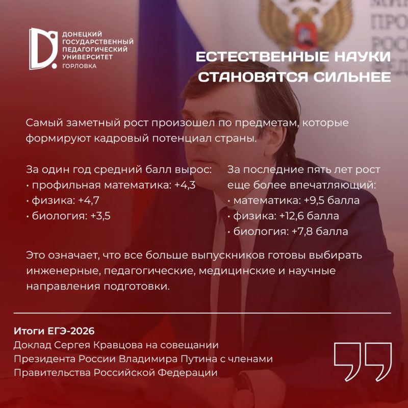 Качество образования растет: что показали результаты ЕГЭ-2026? Качество образования растет: что показали результаты ЕГЭ-2026?