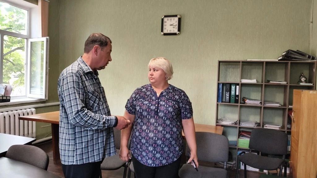 Константин Зинченко: Встретился с жителями села Николаевка Константин Зинченко: Встретился с жителями села Николаевка