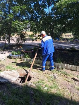 В Снежнянском городском округе кипит работа по благоустройству жилого фонда