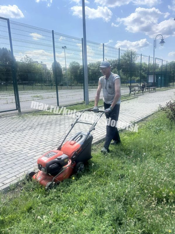 Сотрудники Дирекции парков продолжают летние работы по благоустройству территорий Сотрудники Дирекции парков продолжают летние работы по благоустройству территорий