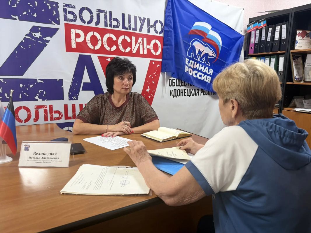 Наталья Великодная: Итоги личного приёма граждан в Тельманово Наталья Великодная: Итоги личного приёма граждан в Тельманово