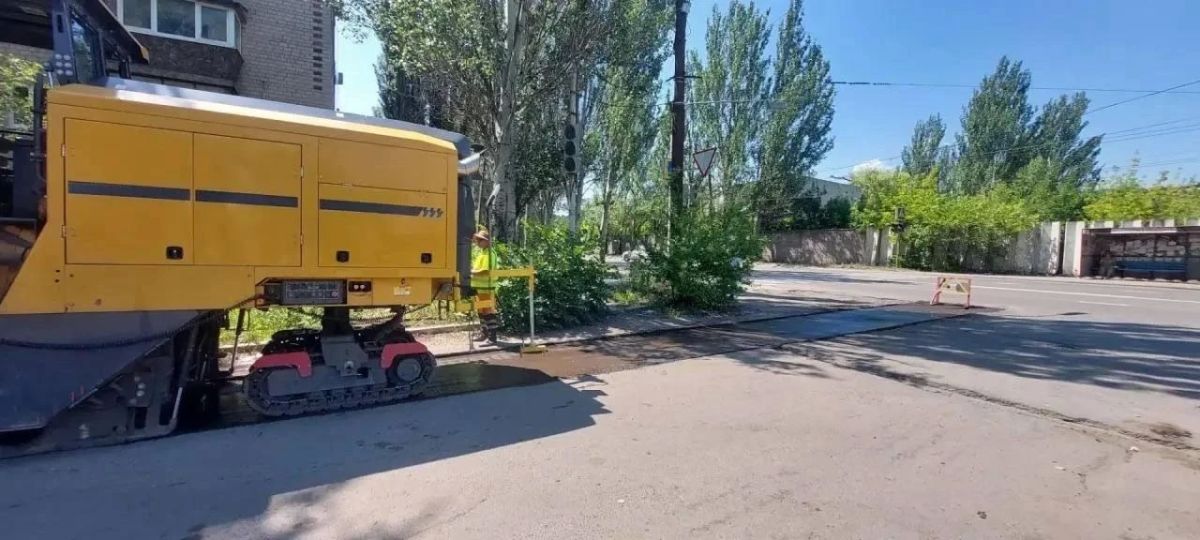 Кузбасс помогает благоустраивать Горловку Кузбасс помогает благоустраивать Горловку
