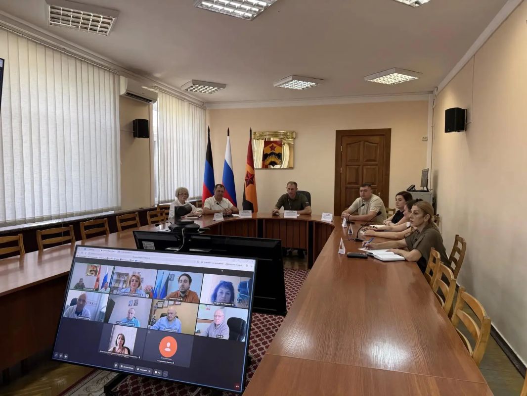 В Шахтерске провели заседание Штаба по вопросам охраны здоровья граждан