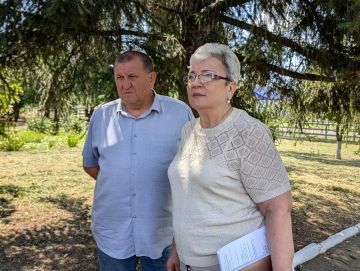 В селе Солнцево состоялась встреча с населением