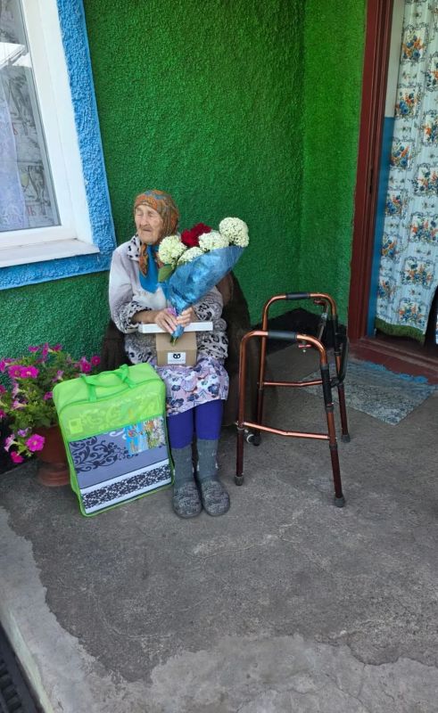 Свой 95-летний юбилей отмечает жительница села Калинино — Дмитренко Раиса Гавриловна