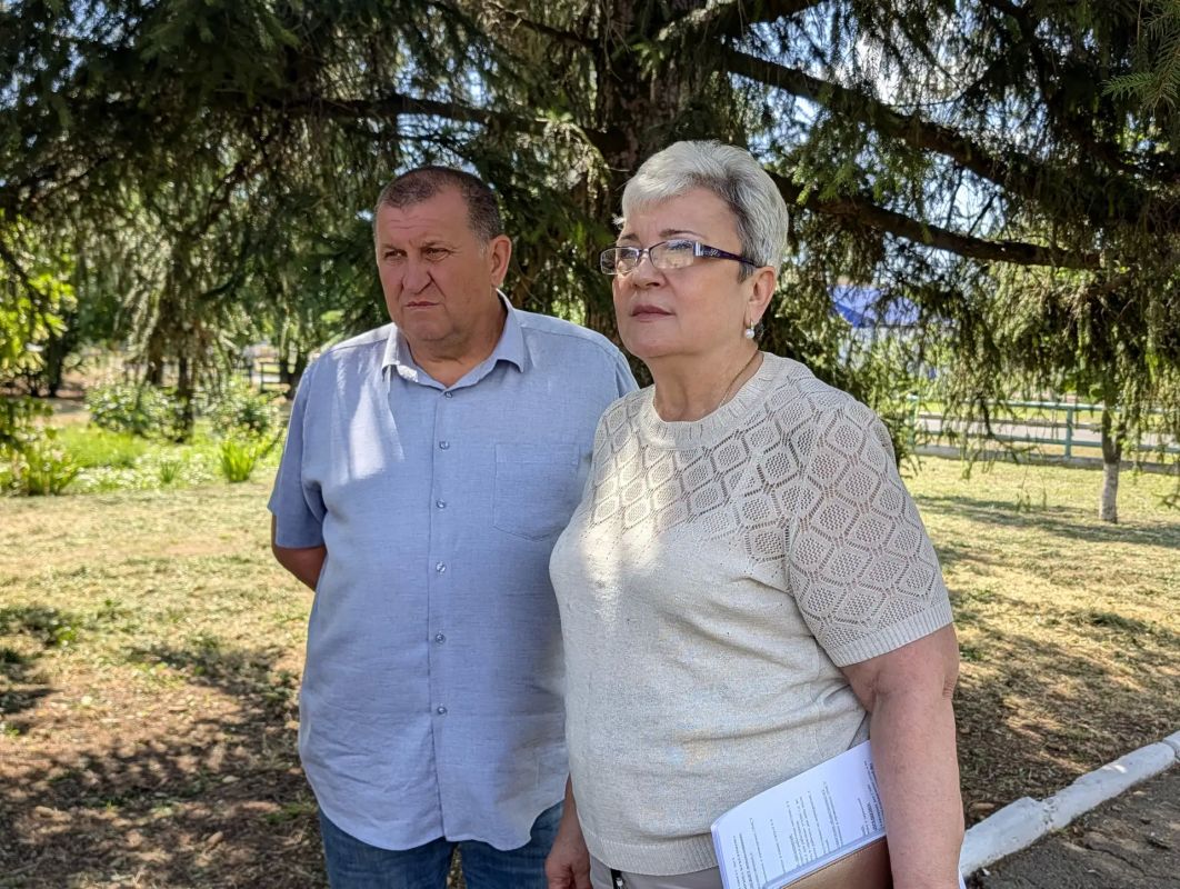 В селе Солнцево состоялась встреча с населением