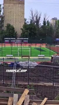 Виктория Мельникова: В Донецке продолжаются работы в самой большой школе Ворошиловского района