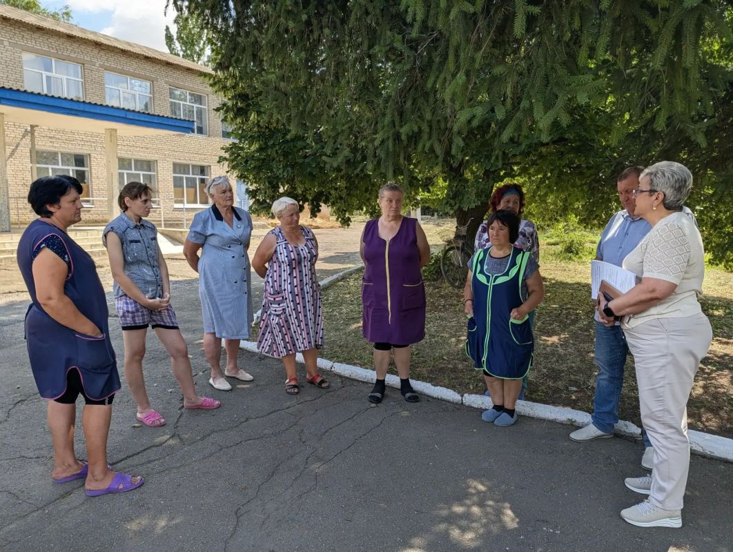 В селе Солнцево состоялась встреча с населением В селе Солнцево состоялась встреча с населением
