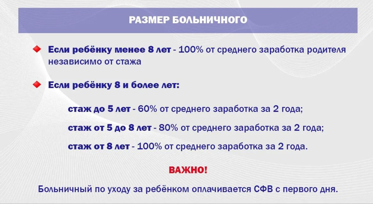Что нужно знать о больничном по уходу за ребёнком? Что нужно знать о больничном по уходу за ребёнком?