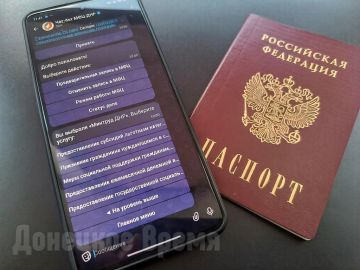 Взять талон в МФЦ на пять новых услуг Минтруда ДНР можно онлайн: достаточно чат-бота в МАКС