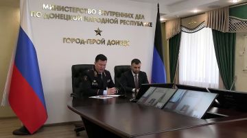 Владимир Колокольцев представил нового министра внутренних дел по Донецкой Народной Республике