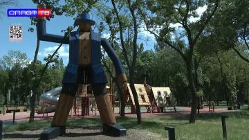 Очередной погром: донецкий парк "Гулливер" снова страдает от рук вандалов