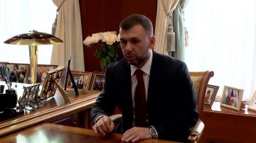 Председатель Совета Федерации Валентина Матвиенко провела встречу с главой Донецкой Народной Республики Денисом Пушилиным