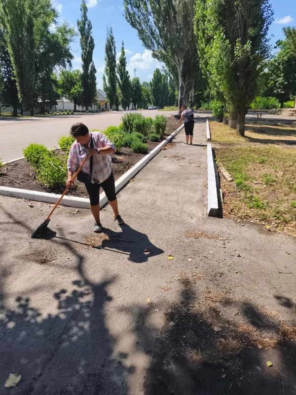 Наталья Великодная: Чистота нашего округа — общее дело! Наталья Великодная: Чистота нашего округа — общее дело!