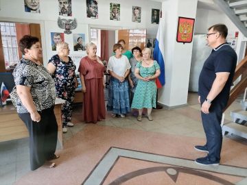 Глава Новоазовского муниципального округа Василий Овчаров провёл очередной мониторинг хода второго этапа капитального ремонта Музея Г. Я. Седова. Работы ведутся в рамках национального проекта "Семья"