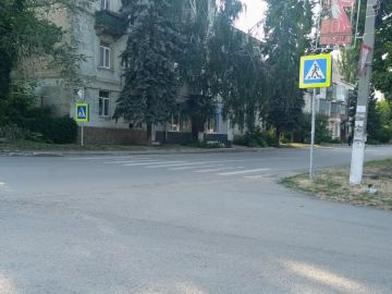Денис Зубов: В Иловайске при поддержке Нижегородской области выполнены работы по установке дорожных знаков