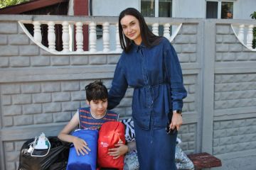 Таисия Чернявская посетила семьи, пострадавшие после атаки БПЛА в Зуевке