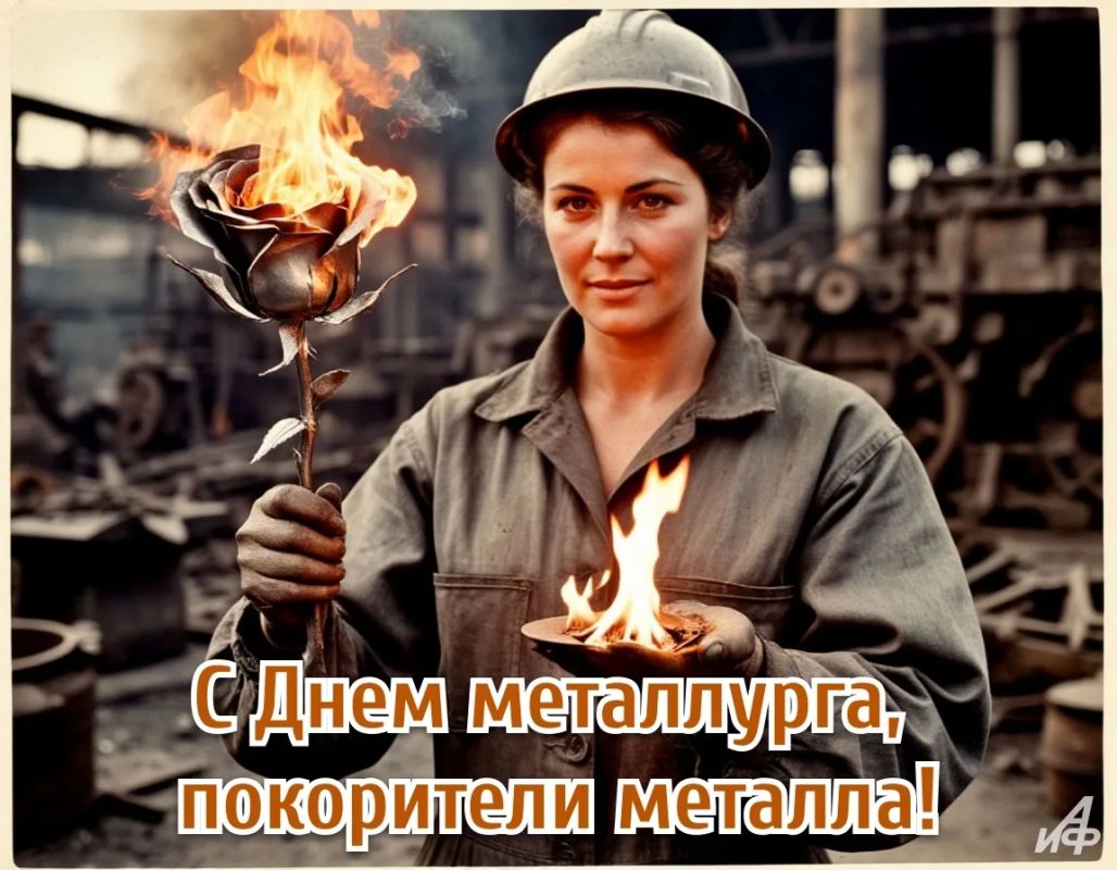 С Днём металлурга!. Уважаемые труженики донецкой земли, дорогие металлурги! Сердечно поздравляю вас с профессиональным праздником – с Днём металлурга! Ваш труд – это основа нашего региона, это сила и мощь, которые формируют...