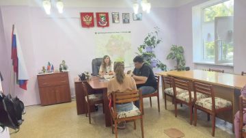 В Центрально-Городском внутригородском районе Горловки прошёл приём граждан